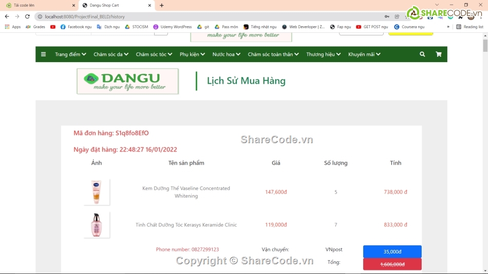 Full code web mỹ phẩm,full code web mỹ phẩm,share code web mỹ phẩm